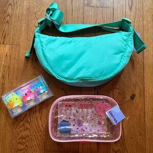 Claire's Teal and Pink Kids Accessories Set
